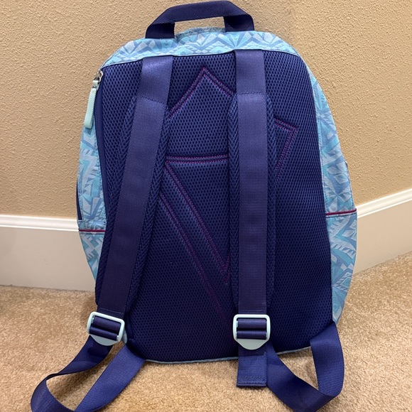 Blue Patterned Backpack - Picture 2 of 3